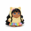Kiana chibi doll squishy with golden skin and black hair